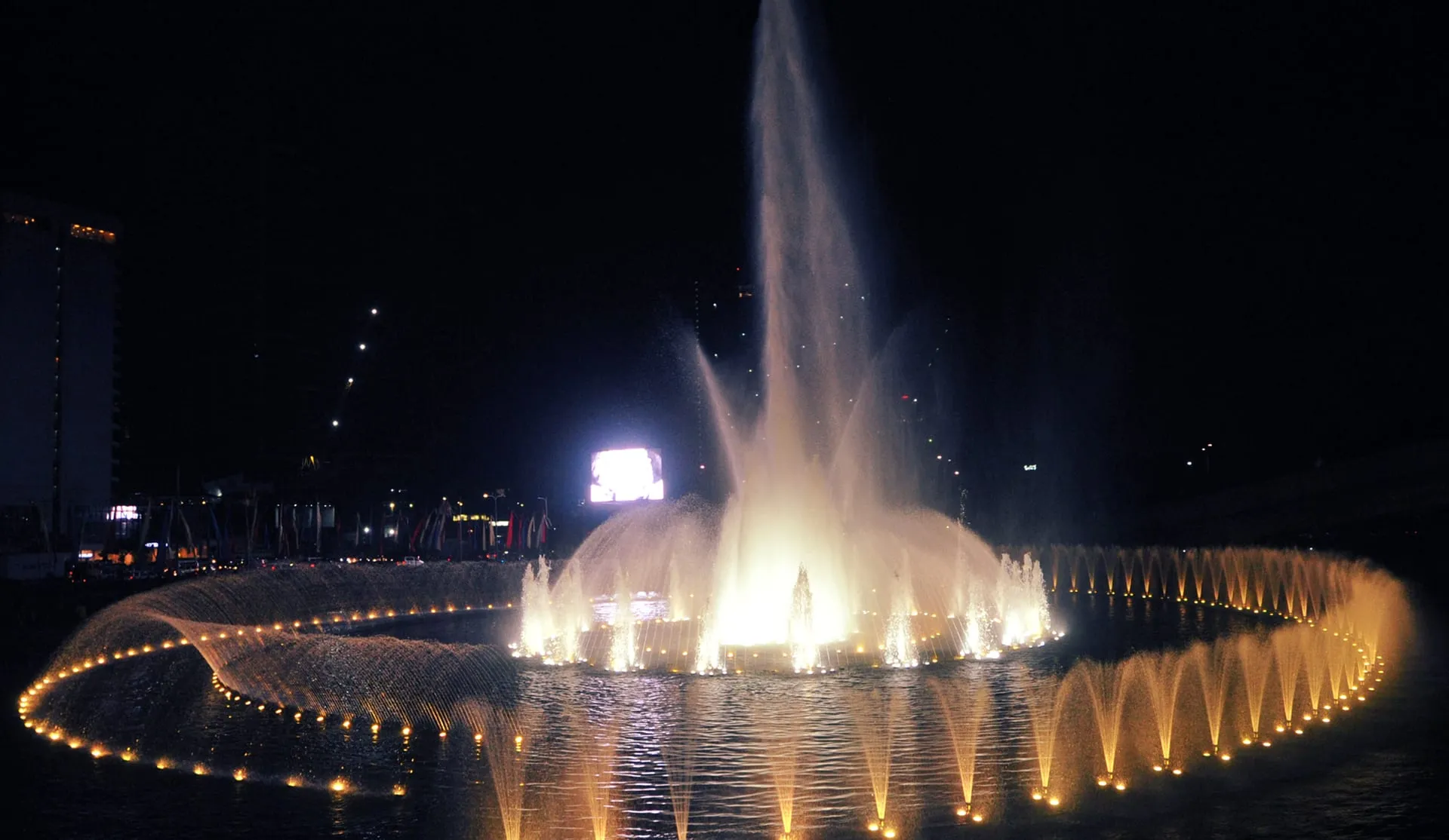 Manila Film Center Fountains, CCP Complex, 1982