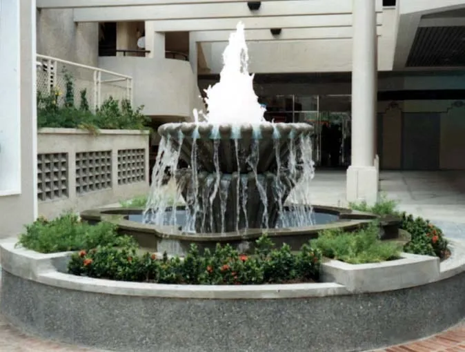 Greenbelt Fountain, Makati City, 1989