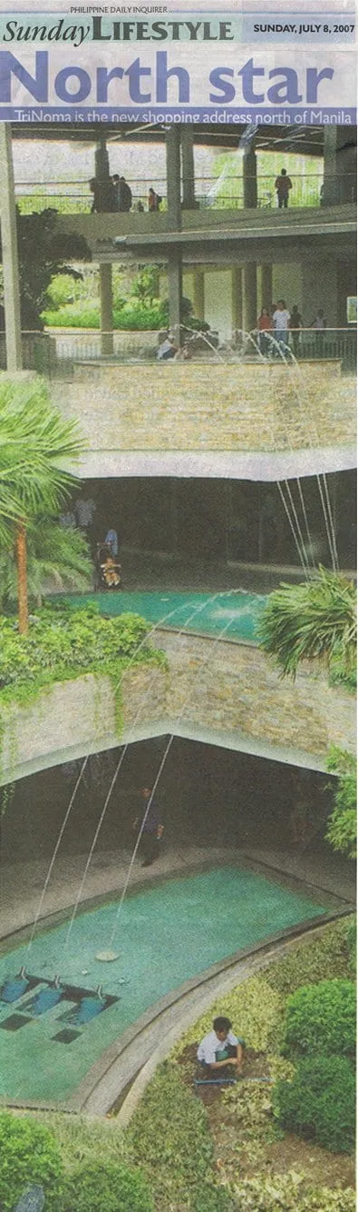 Trinoma Fountain 3