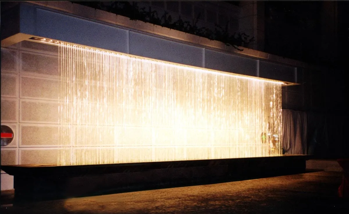 Roxas Triangle Water Curtain, Makati City, 2001