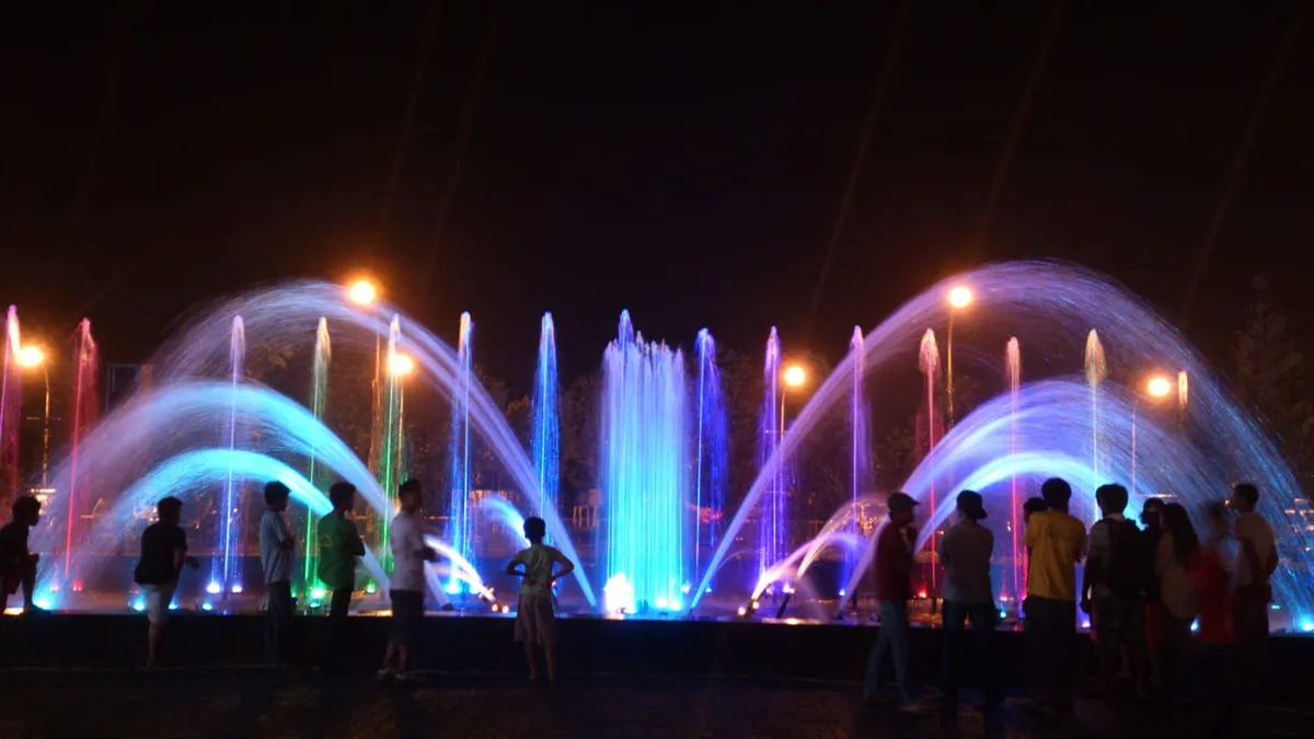 SM Lanang Musically Dancing Fountain, Davao 2012