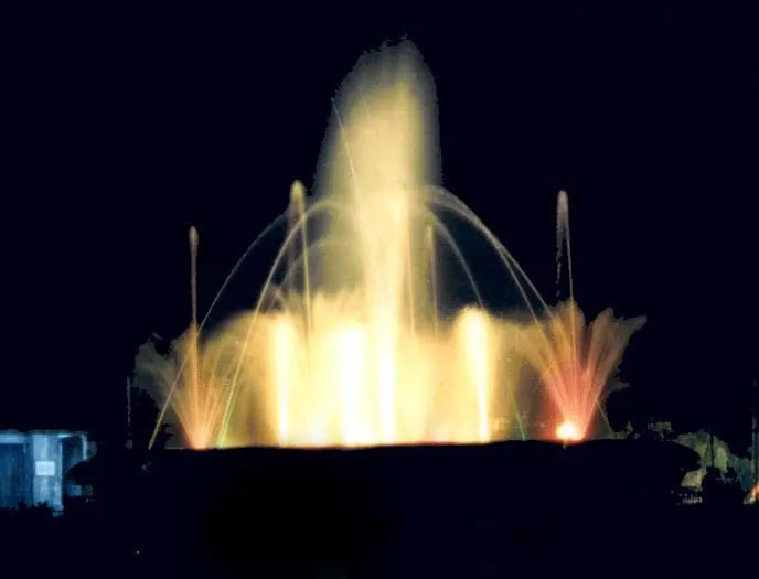 Fort Santiago Dancing Fountain, 1968