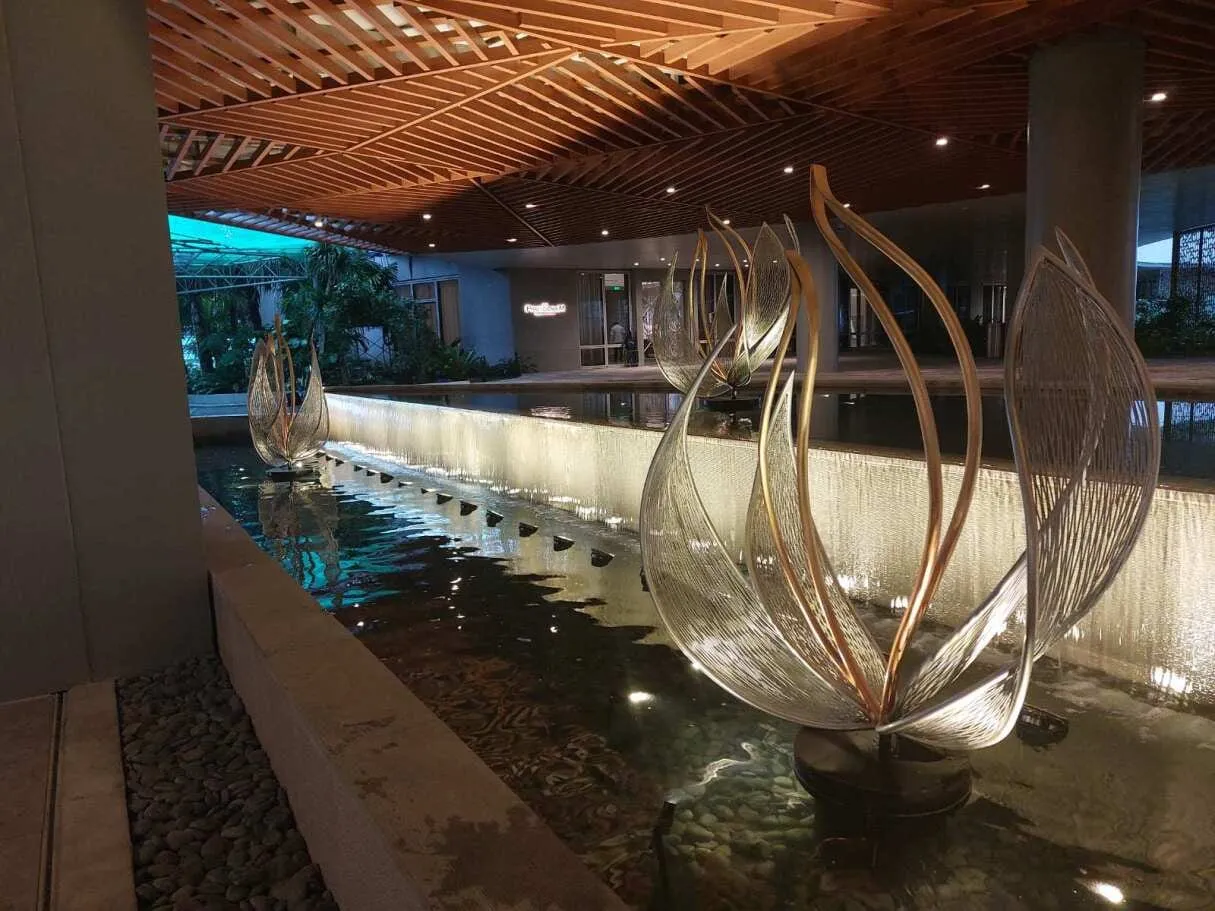 Proscenium Waterwall and Cascades Water Features