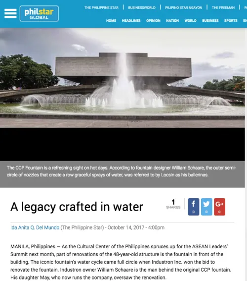 The Philippine Star feature on Industron, October 2017